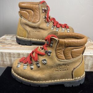 Vintage Kinney Colorado Italian Hiking Boots 7.5 Made In Italy